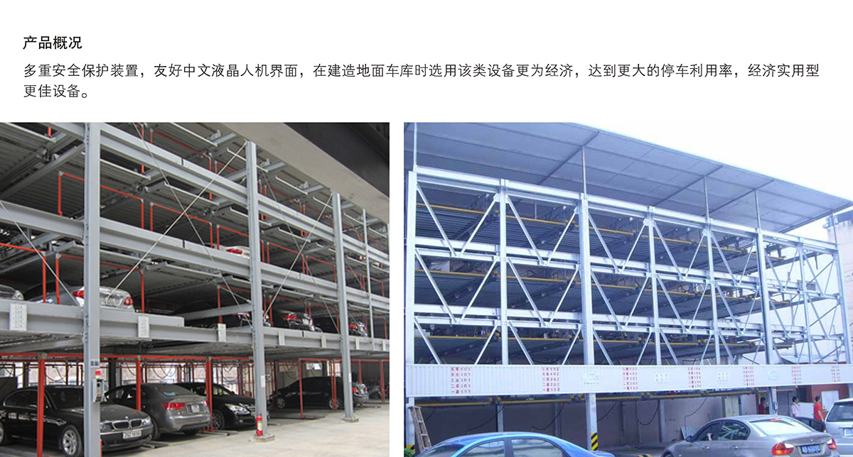 機械立體車位負一正四地坑式PSH5D1五層升降橫移立體停車產品概況.jpg