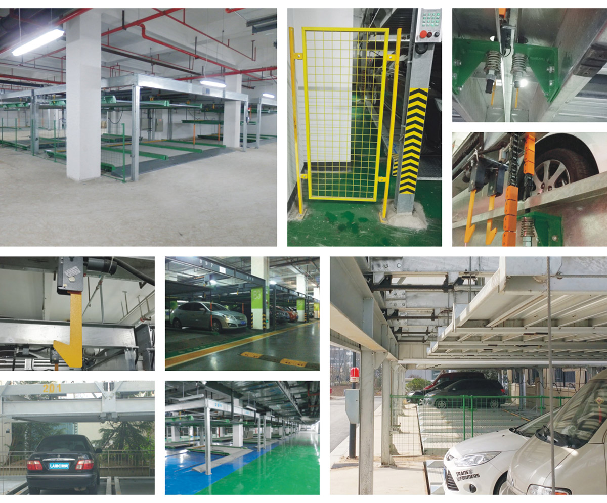 機械立體車位單列PSH2二層升降橫移立體停車圖片展示.jpg
